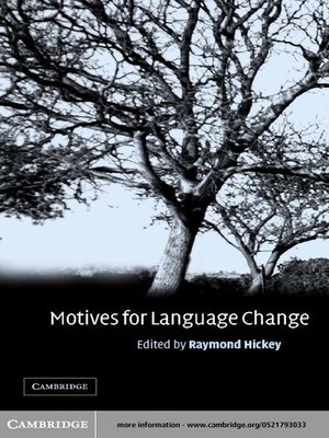cover image of Motives for Language Change